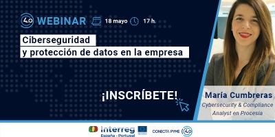 Webinar &quot;Ciberseguridad y protección de datos en la empresa&quot;