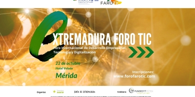 “Extremadura Foro TIC” reunirá en Mérida a líderes internacionales de la digitalización, la tecnología y el desarrollo empresarial