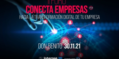 Foro Conecta Empresas 2021 abordará el 30 de noviembre en Don Benito la transformación digital de las empresas