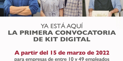 El Gobierno lanza la primera convocatoria de ayudas del programa Kit Digital