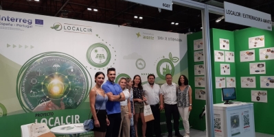 Extremadura Avante da a conocer el proyecto LOCALCIR en la Feria Internacional de la Recuperación y el Reciclado