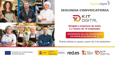 Publicada la segunda convocatoria de ayudas del programa Kit Digital