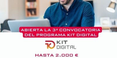 Abierta la tercera convocatoria de ayudas del programa Kit Digital