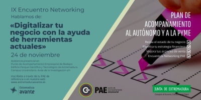 Encuentro Networking "Digitalizar tu negocio con la ayuda de herramientas actuales"