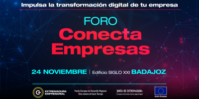 El Foro Conecta Empresas se celebrará el 24 de noviembre en Badajoz